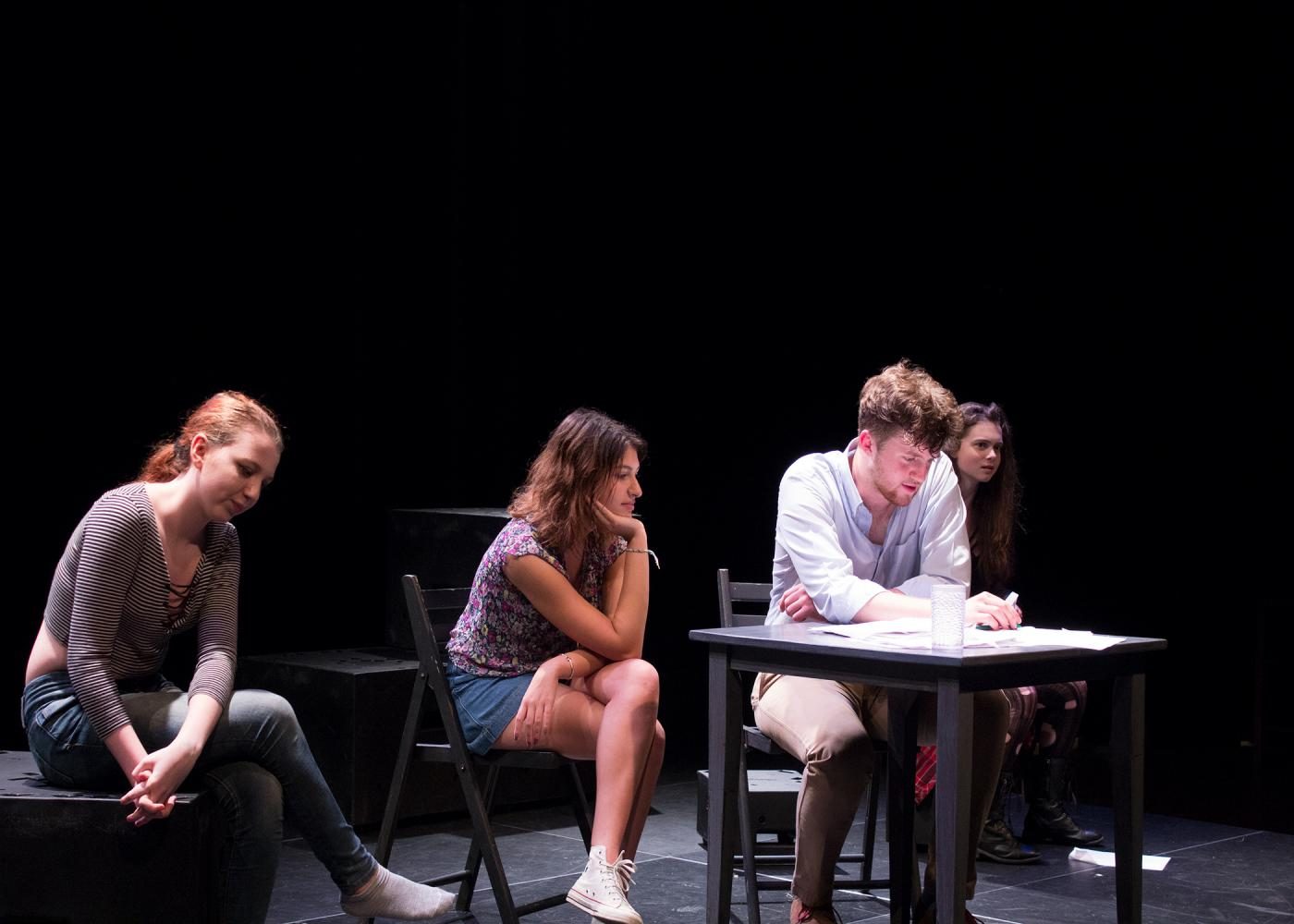 The annual spring shorts feature three one-act plays, produced by Masters students.