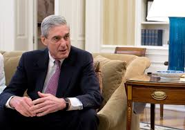 Robert Mueller sitting in the White House.