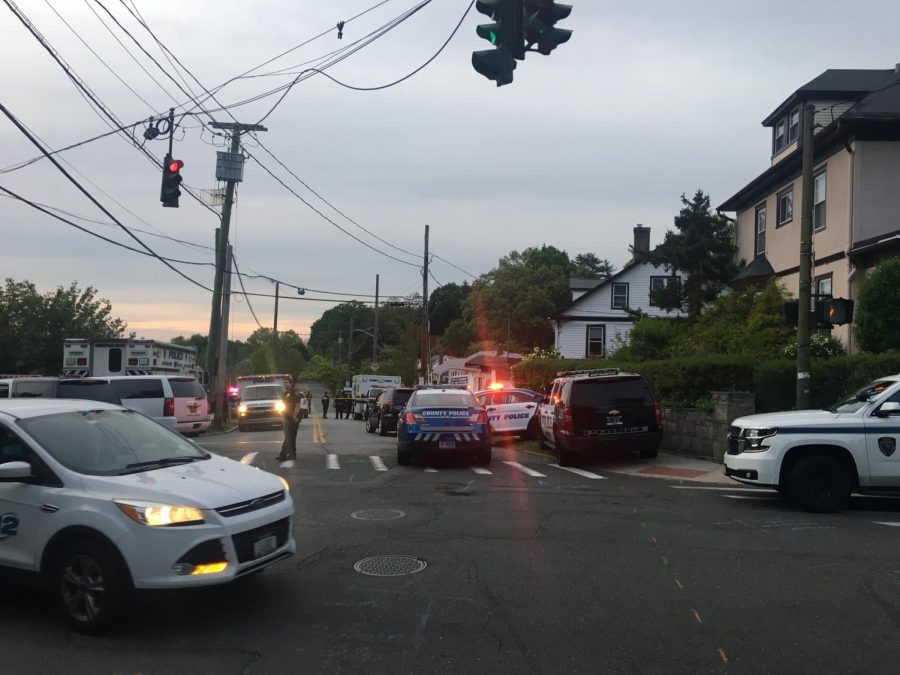 SWAT team respond to reports of a barricaded person in Dobbs Ferry. According to the Dobbs Ferry Police Department later in the evening, reports of the barricaded person were unfounded.