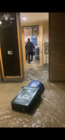 On the night of Sept. 1, the first floor of the Fonseca Center suffered severe flooding, damaging the fencing and dance studios, various classrooms and faculty offices. Since then, the Maintenance Department has been clearing and repairing the damage.