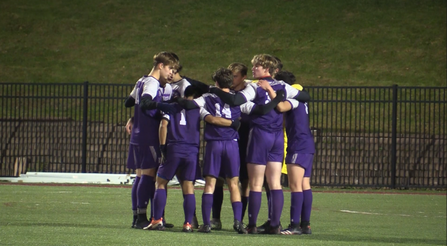 The the boys varsity soccer team had a thrilling season, defeating Hackley School by a score of 2-1 in the New York State Association of Independent Schools (NYSAIS) finals and winning the championship. 