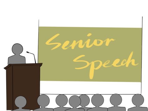 Senior speeches are a tradition that has spanned across Masters history. The speeches are used to impart wisdom, comedic relief, or to share insights from the seniors. The first senior speech this year was by Lauren Marlowe 23.