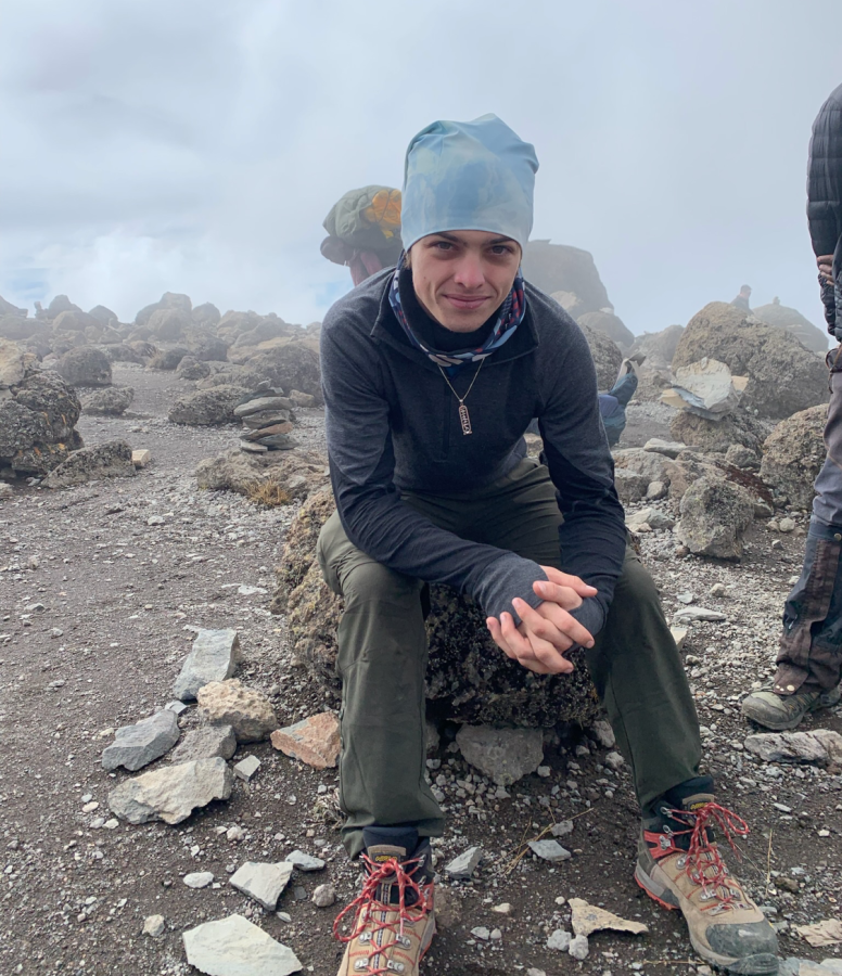 Junior Samuel Navin set out to conquer Mount Kilimanjaro over his spring break.