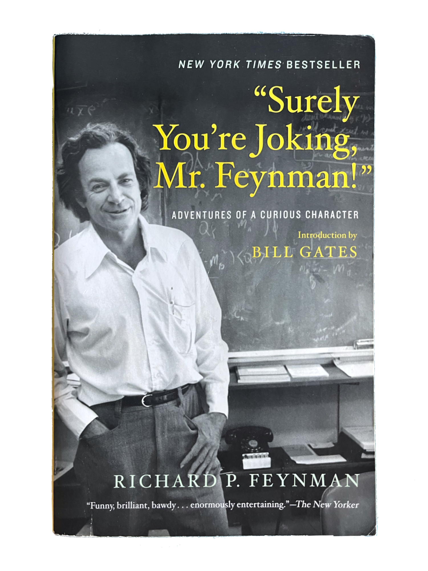 Surely Youre Joking Mr. Feynman offers a unique combination of comedy and seriousness as it talks about a turbulent time for the world of science. The book is a decently sized read of 352 pages. 