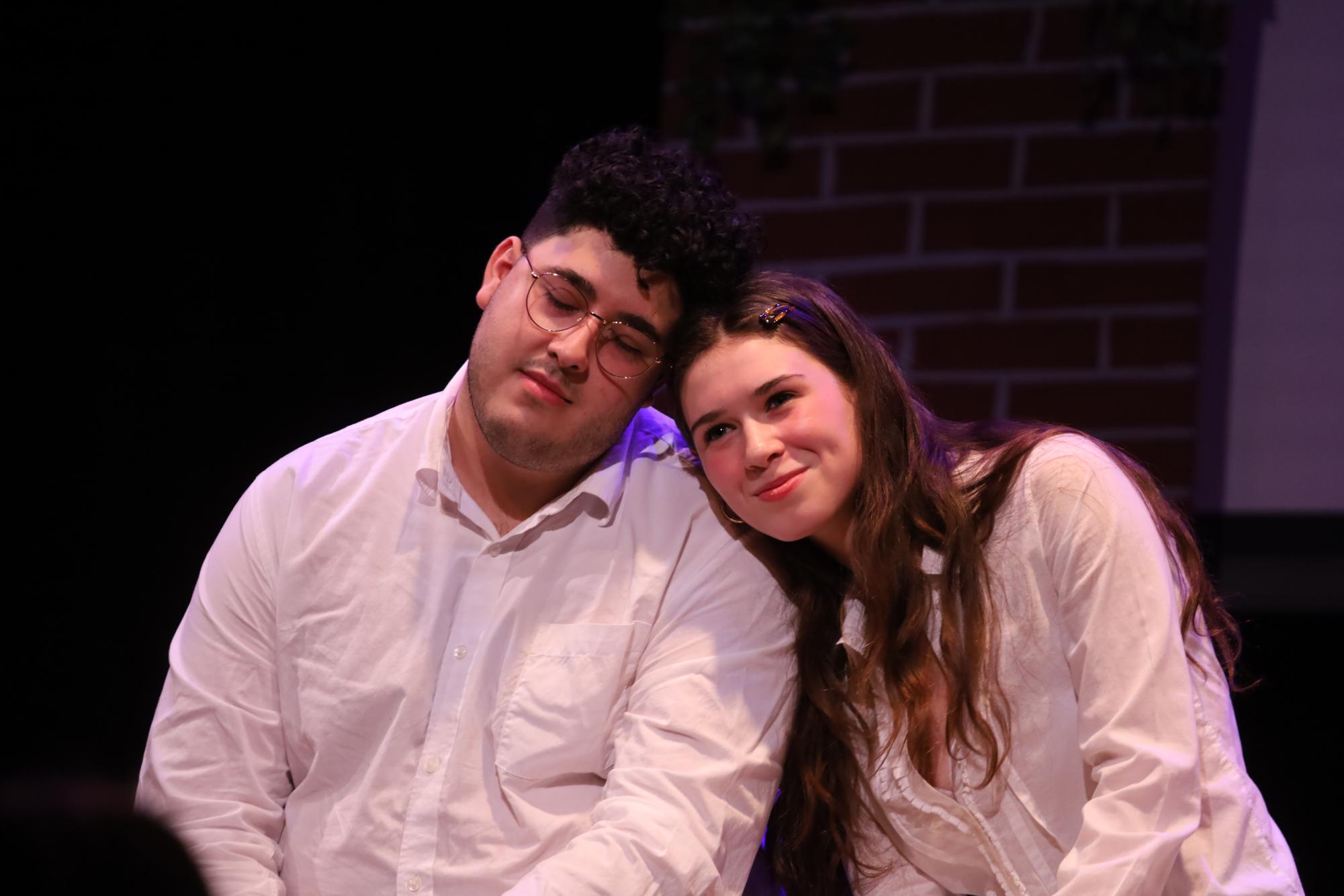 Matthias Jaylen 24 (left) and Natalie Beit 25 (right) play siblings Ryan Summers and Sydney Summers, respectively. The two are both above the average students, awarding them high social status in the plot of Ranked.