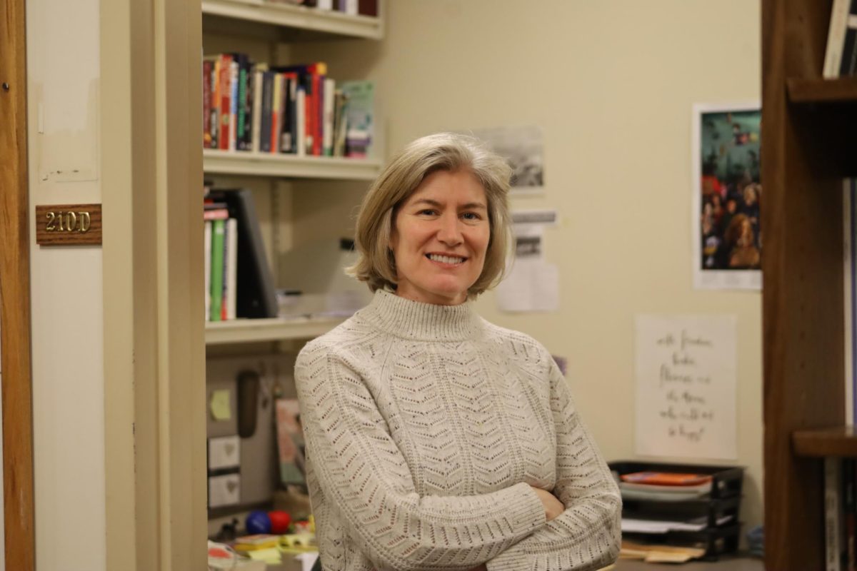 Upper School English teacher Miriam Emery is set to take over as chair of the English department, succeeding Geoffrey Nelson.
Photo contributed by Zara Murray.