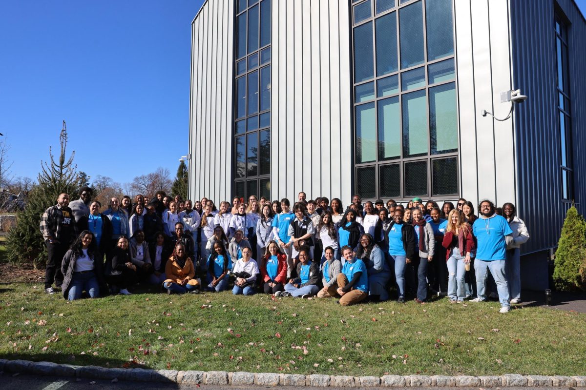 Students from six schools convened in the Middle School to collaborate on the subject of social justice . 