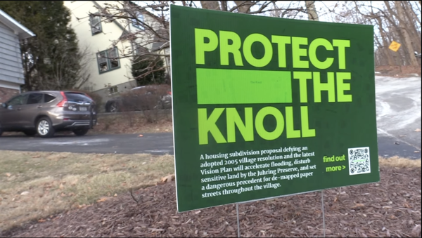 Locals debate the future of The Knoll amid development push