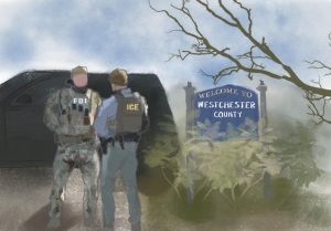 The nationwide trend of increasing ICE presence has not left Westchester untouched. In the first four and a half months of the Trump administration, ICE has booked people into detention roughly 119,000 times, according to the Vera Institute.