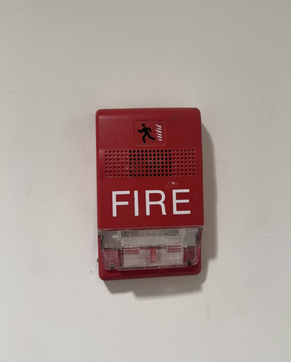 Fire alarms sound in the snow