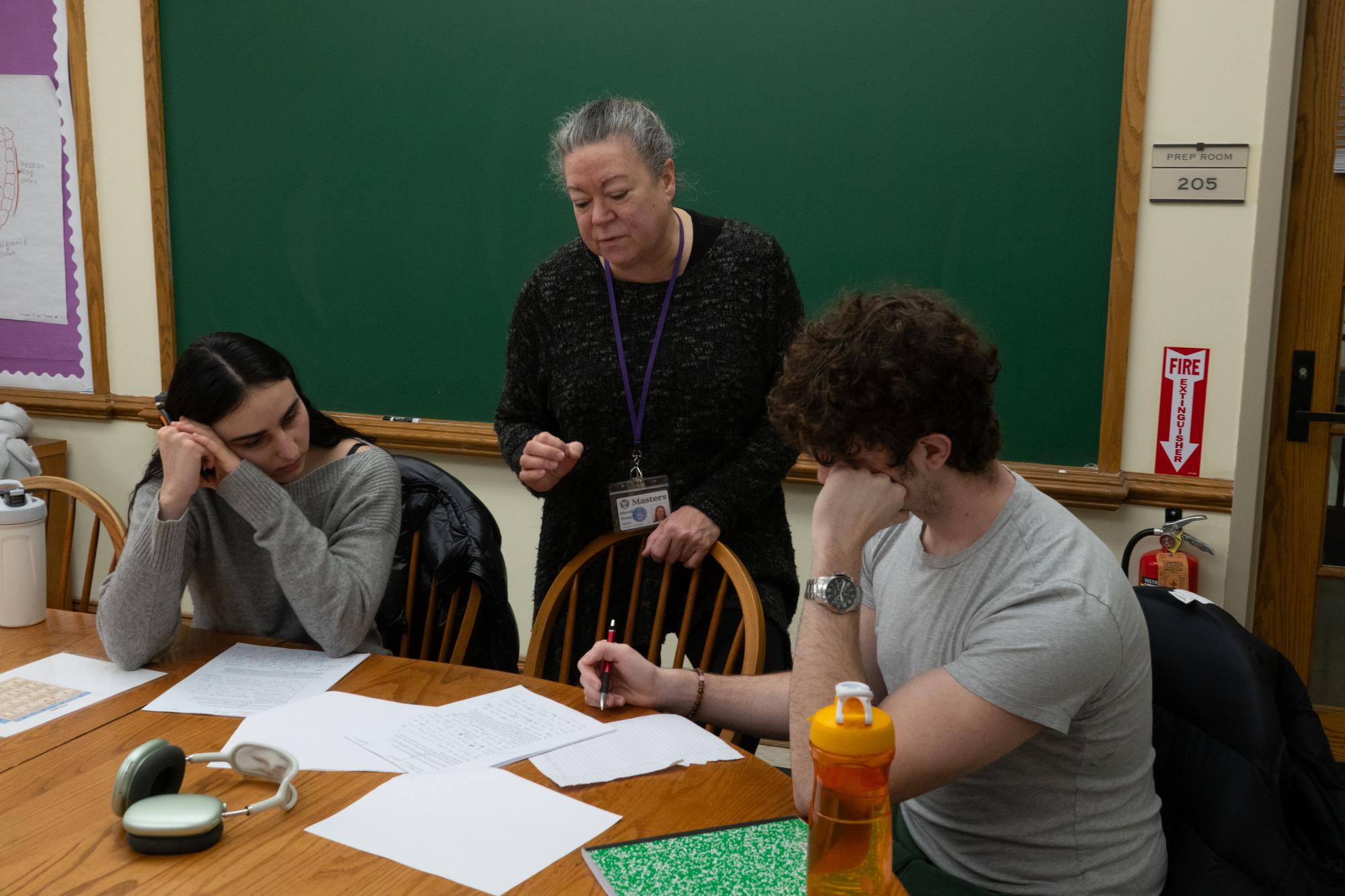 Merrill shapes students through personal story and science