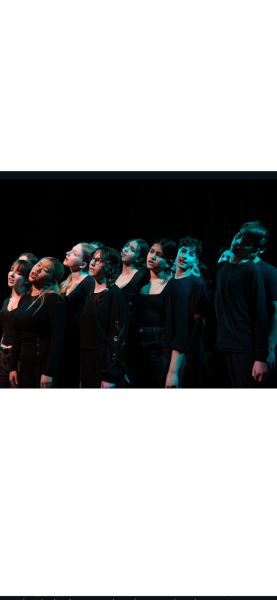 The cast of the Revue performs Our Villain Era in the Experimental Theater. An audience-favorite, "The Ballad of Sweeney Todd," received roaring applause.