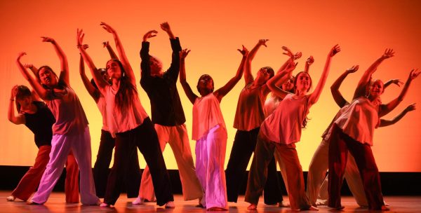 Members of the Masters Dance Company perform to "Ribs" by Lorde 